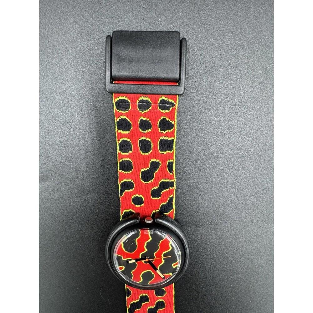Rare 1988 Pop Swatch PWBB104 Trifoli Animal Quartz Watch - Picture 7 of 9